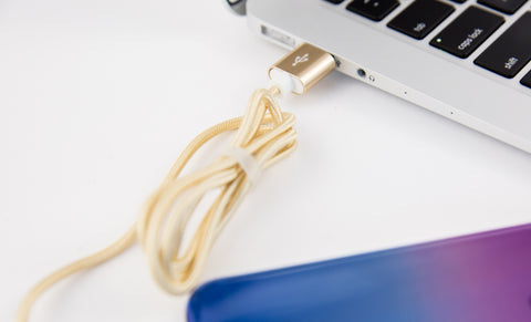 Gold Lightning Cable for iPhone - aco-test2